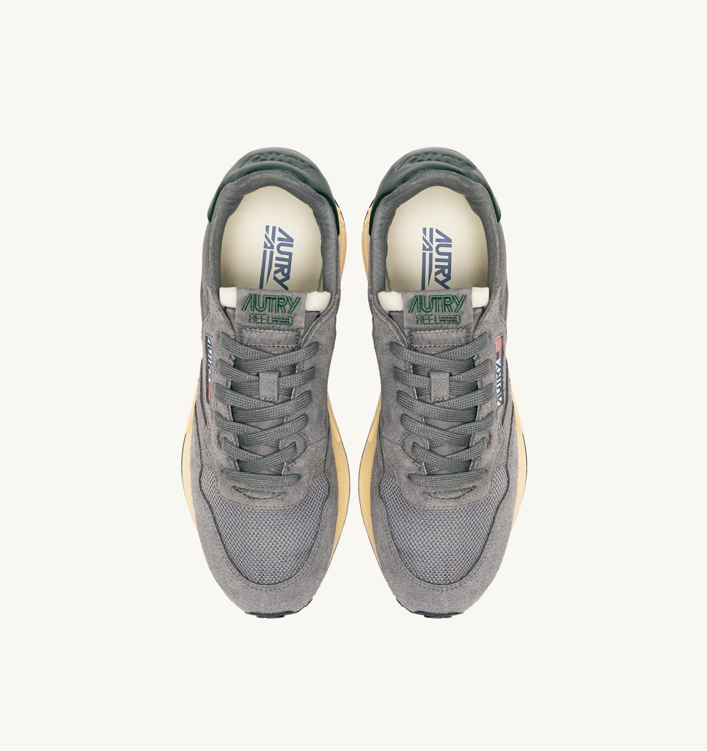 SNEAKERS REELWIND LOW IN NYLON SUEDE E PELLE MOUNTAIN E NIGHT OWL