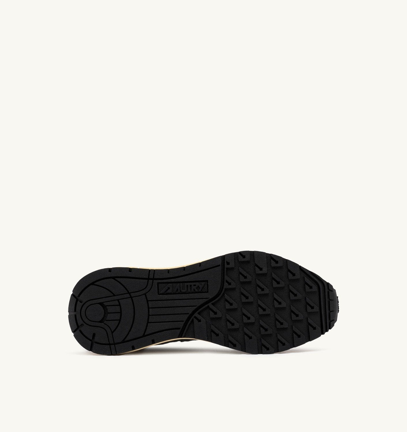 SNEAKERS REELWIND LOW IN SUEDE E NYLON COLORE NERO E ARANCIO