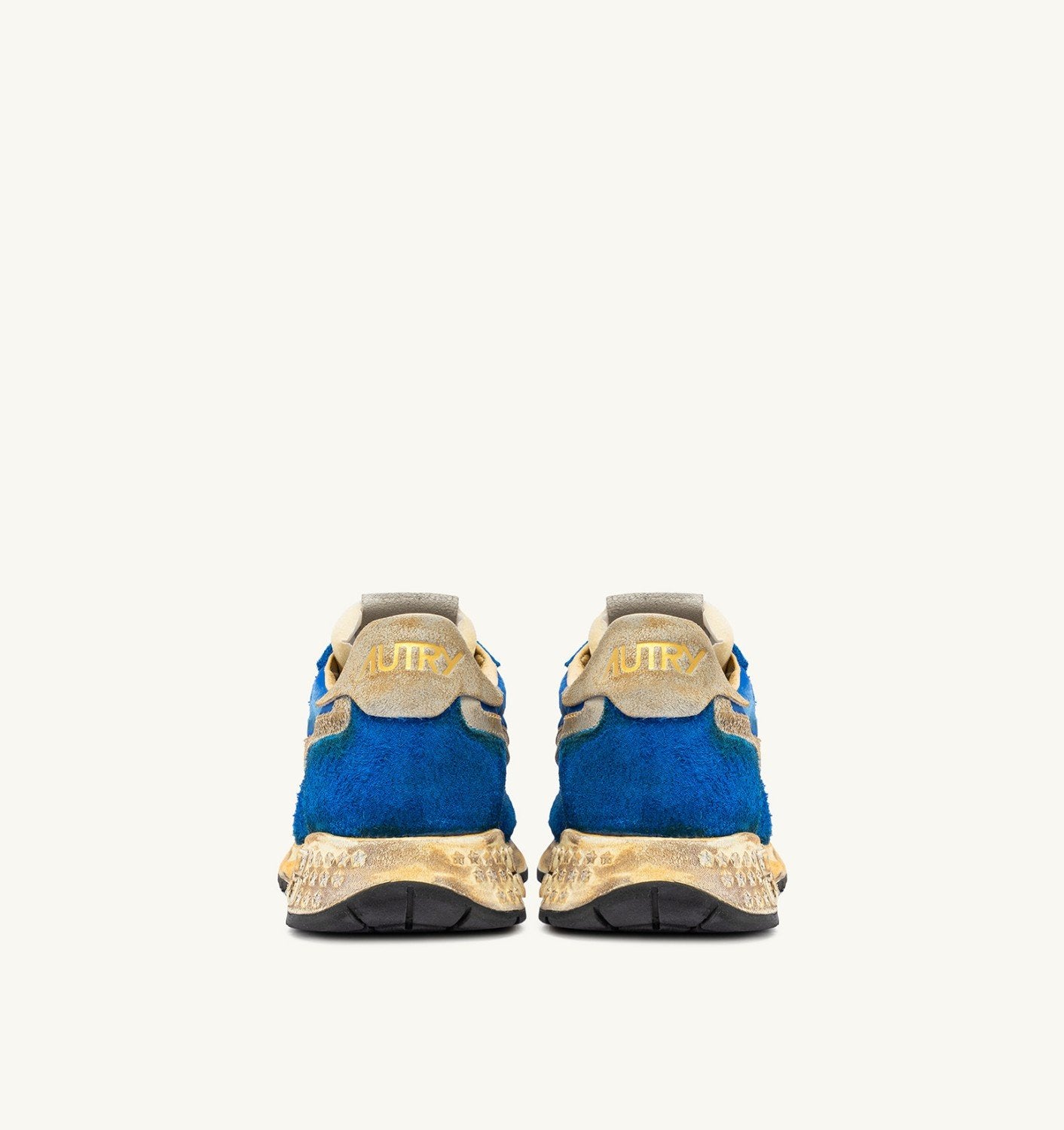 SNEAKERS REELWIND SUPER VINTAGE IN NYLON E SUEDE BLUE