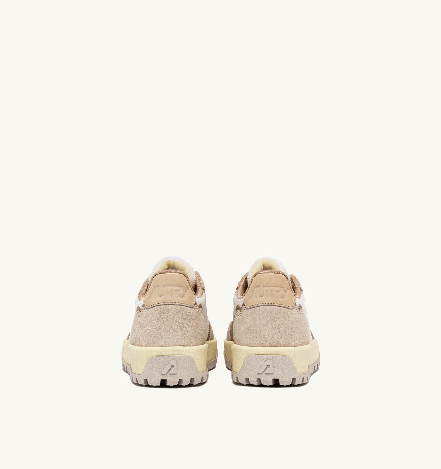 SNEAKERS WILDPACE LOW IN MESH E SUEDE COLORE WHISPER WHITE E SAND