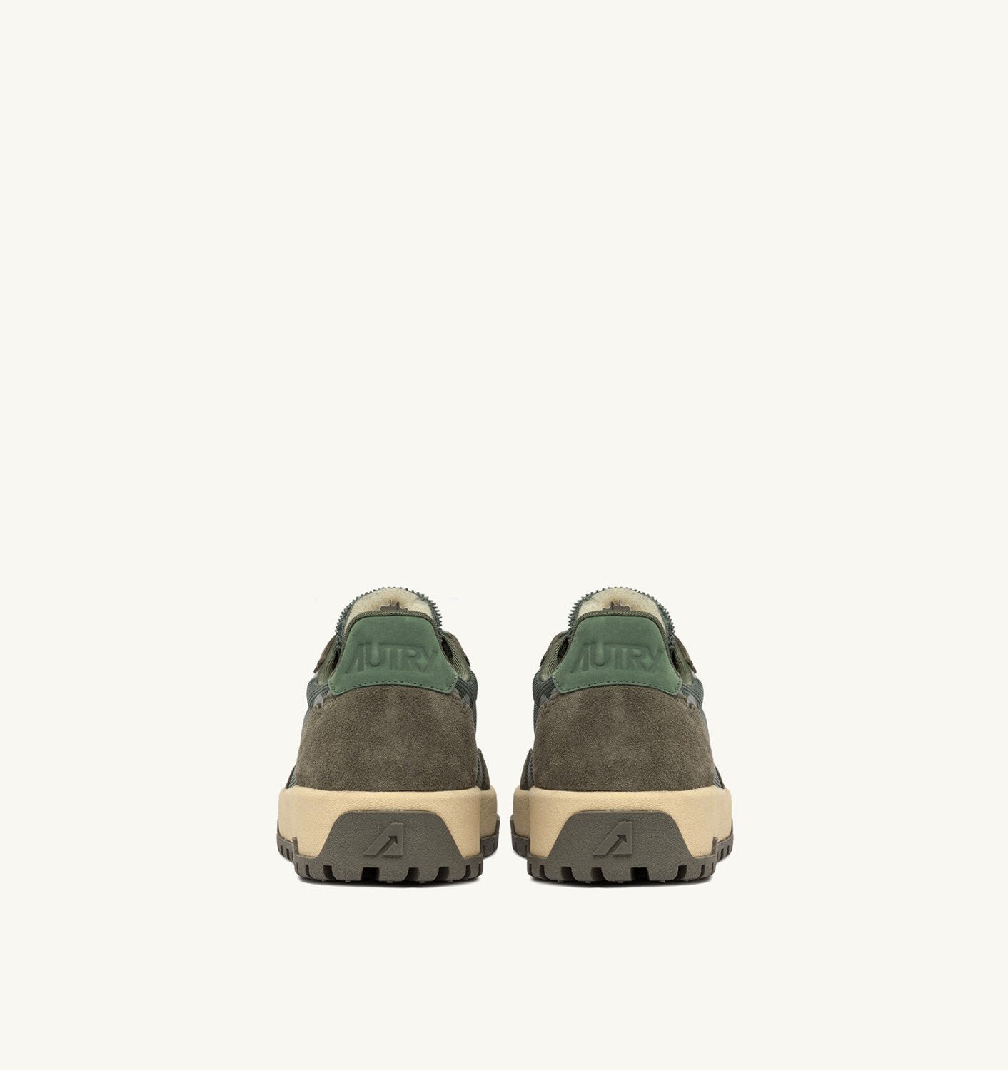 SNEAKERS WILDPACE LOW IN MESH E SUEDE COLORE SCHIO E MILITARY
