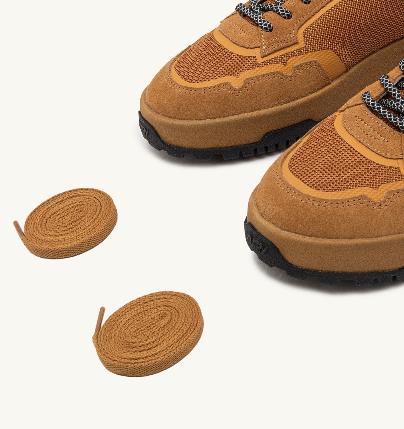 SNEAKERS WILDPACE LOW IN MESH E SUEDE COLORE BUCKTHORN