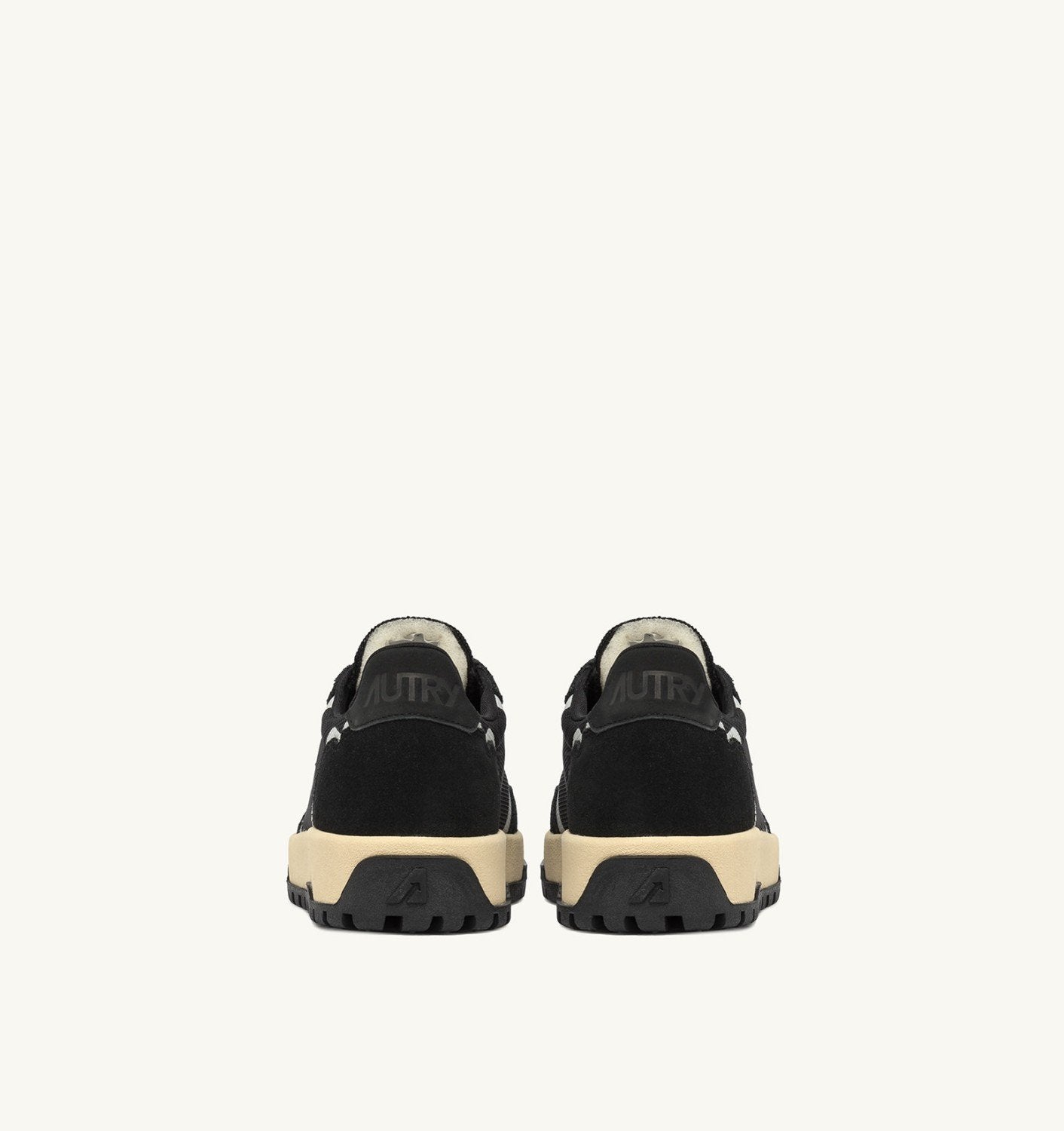 SNEAKERS WILDPACE LOW IN MESH E SUEDE COLORE NERO
