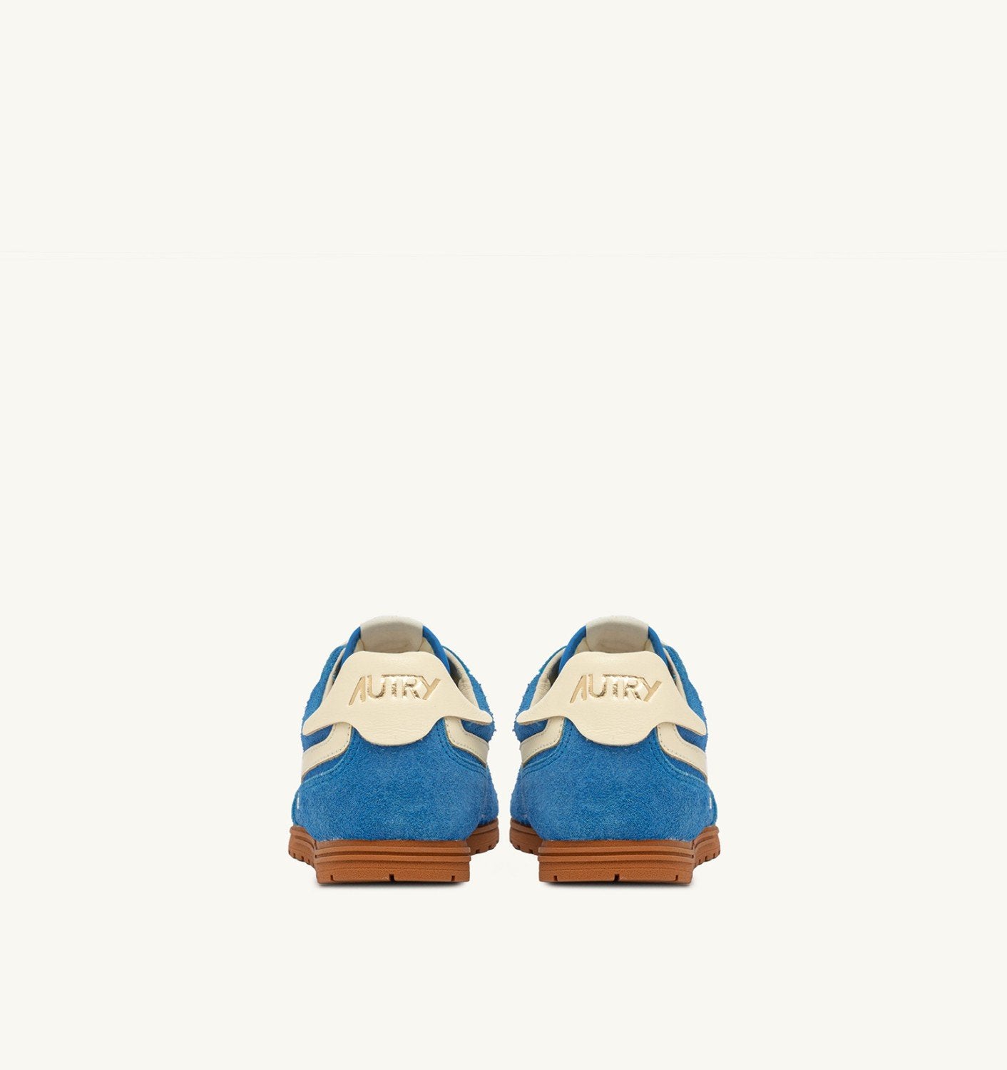 SNEAKERS WINDSPIN IN SUEDE E PELLE BLUE YATCH E RUTABAGA