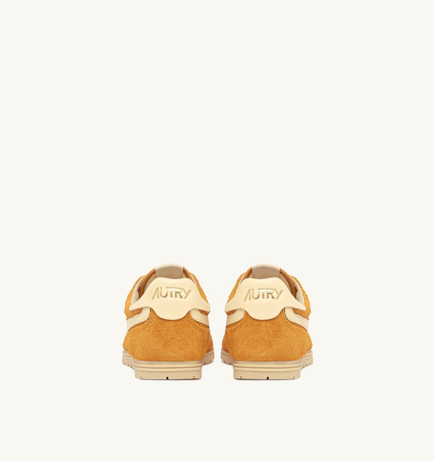 SNEAKERS WINDSPIN IN SUEDE E PELLE CADMIUM E RUTABAGA