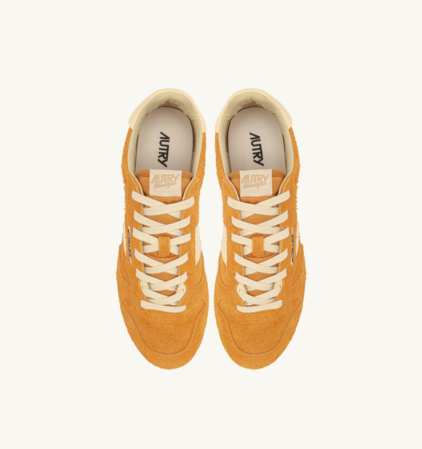 SNEAKERS WINDSPIN IN SUEDE E PELLE CADMIUM E RUTABAGA