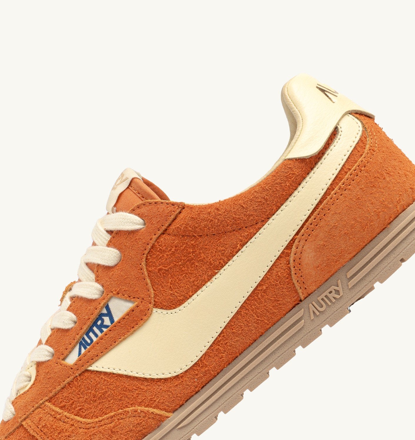 SNEAKERS WINDSPIN IN SUEDE E PELLE FANTA E RUTABAGA
