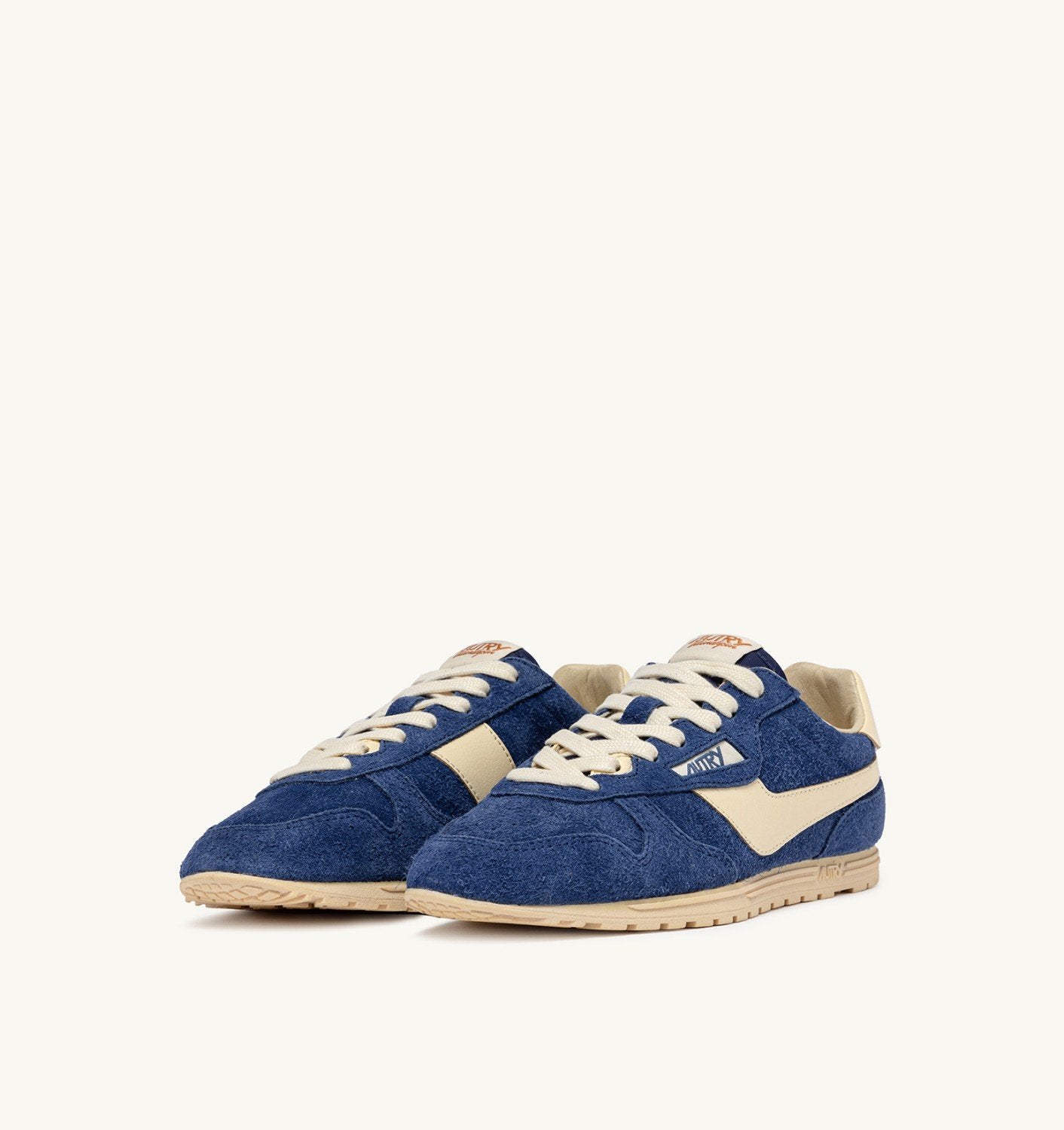 SNEAKERS WINDSPIN IN SUEDE E PELLE INFINITO E RUTABAGA