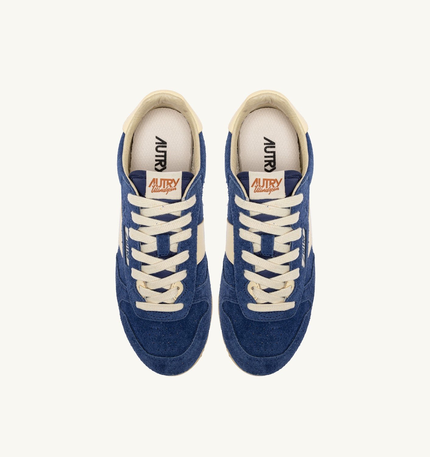 SNEAKERS WINDSPIN IN SUEDE E PELLE INFINITO E RUTABAGA