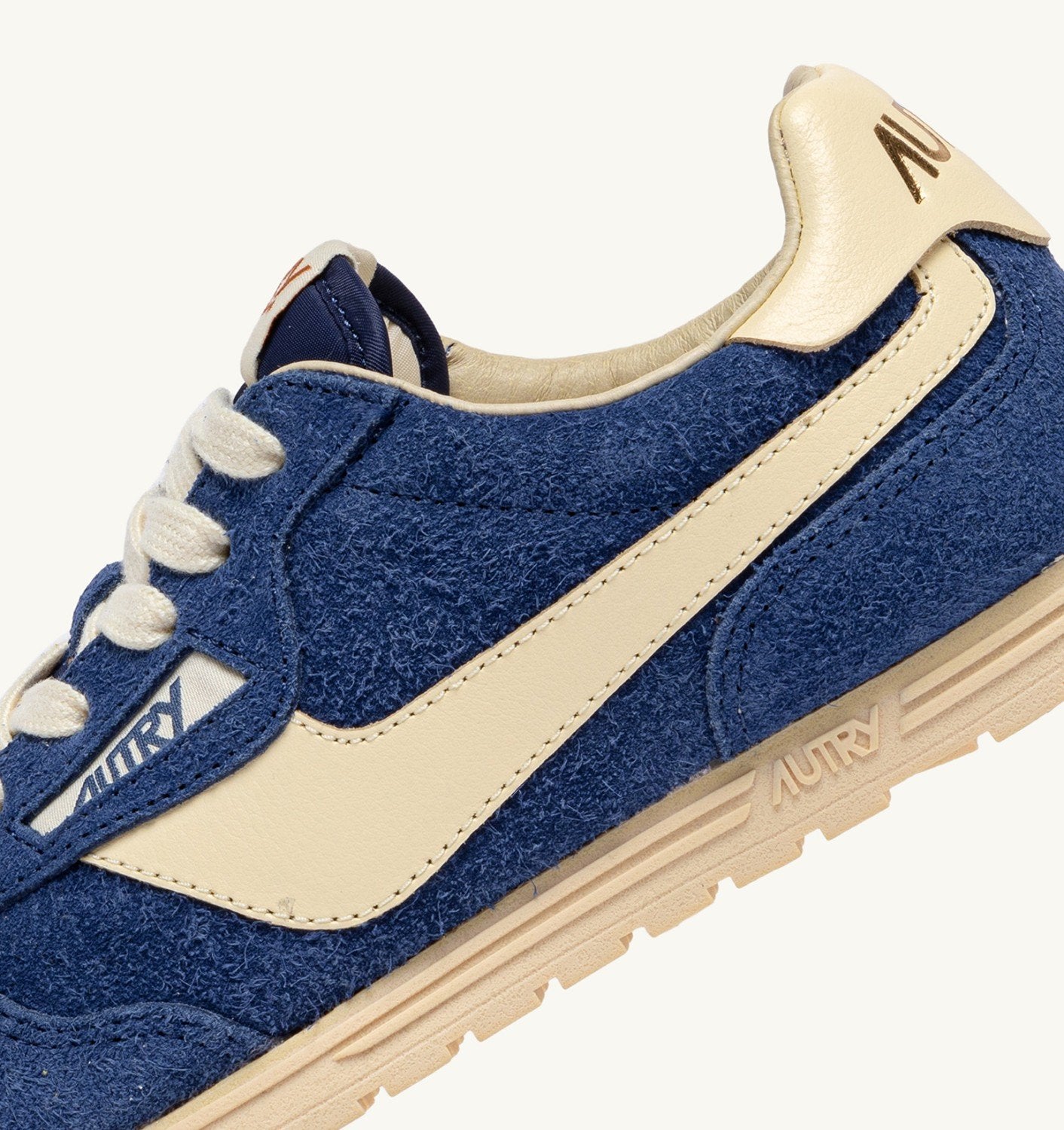 SNEAKERS WINDSPIN IN SUEDE E PELLE INFINITO E RUTABAGA