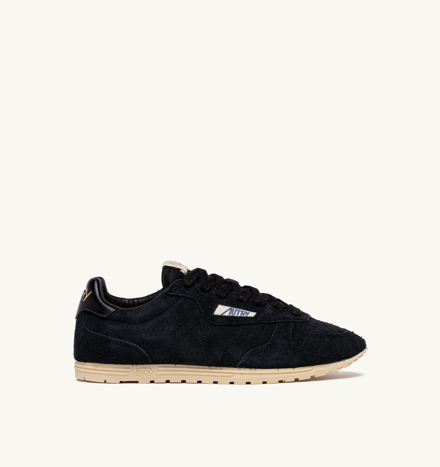 SNEAKERS WINDSPIN IN SUEDE NERO