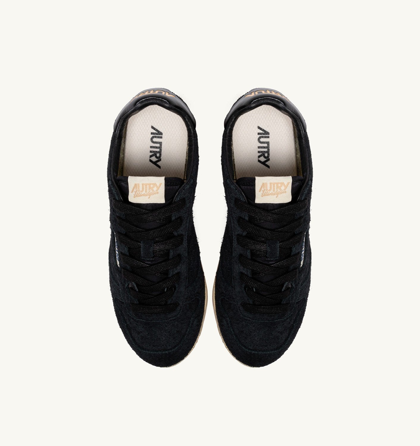 SNEAKERS WINDSPIN IN SUEDE NERO