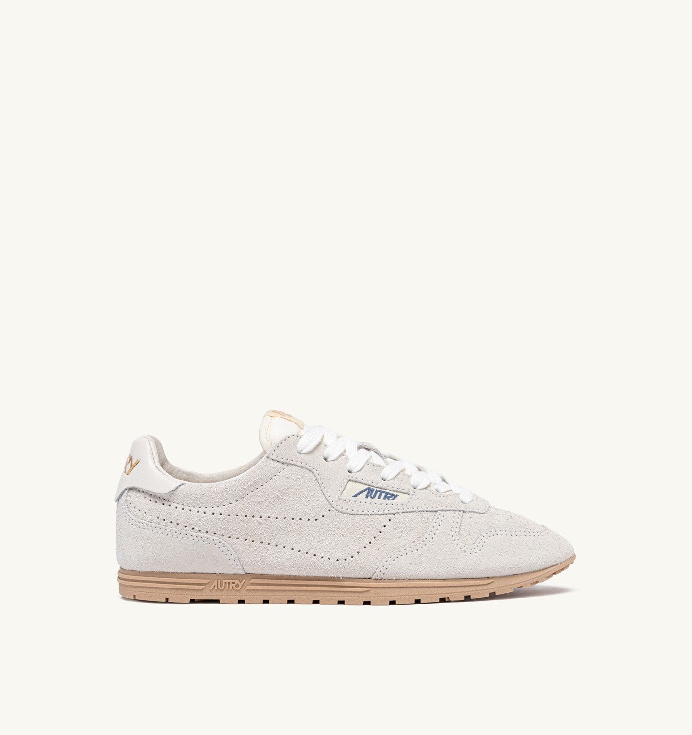 SNEAKERS WINDSPIN IN SUEDE OFF WHITE