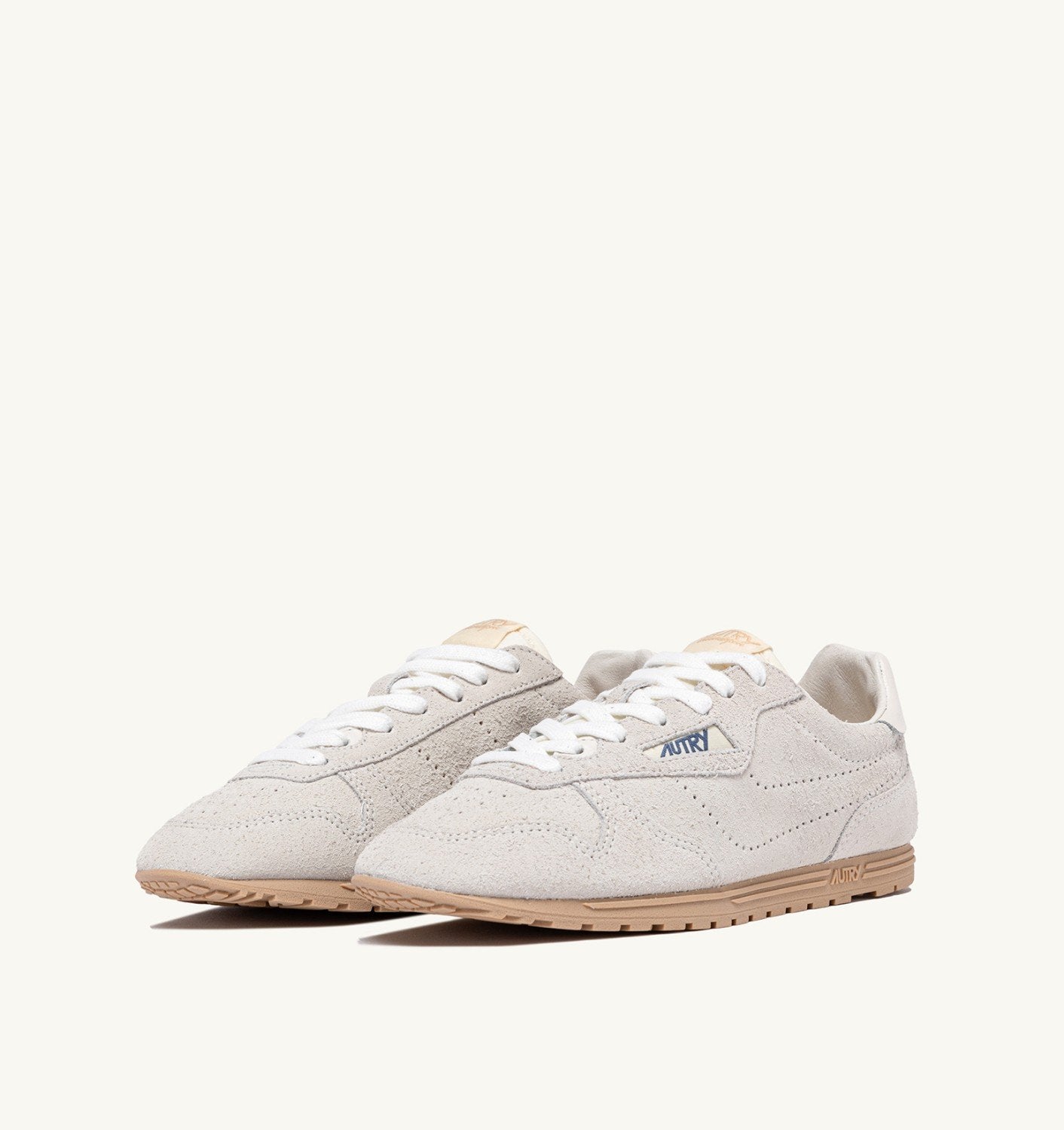 SNEAKERS WINDSPIN IN SUEDE OFF WHITE
