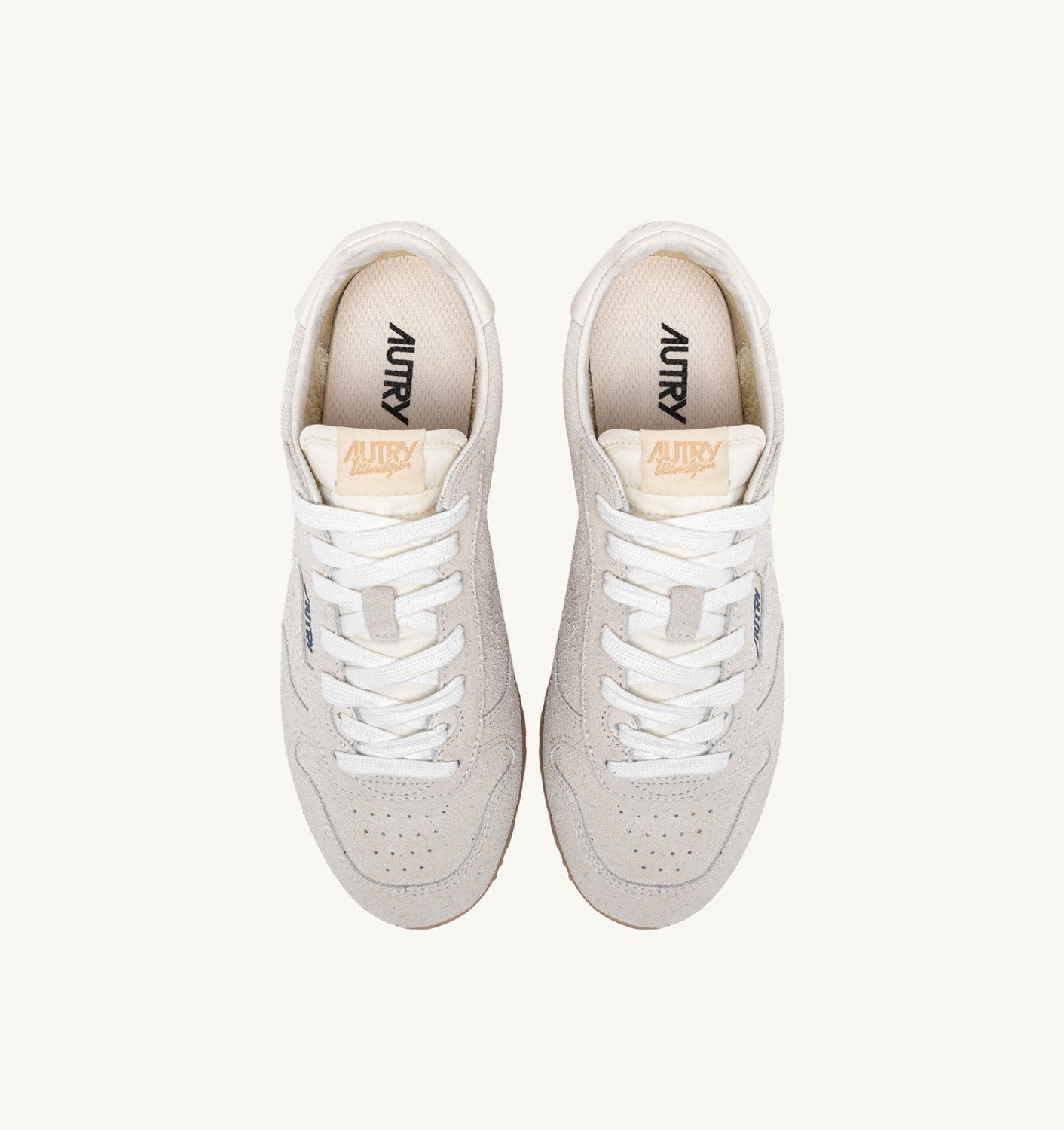 SNEAKERS WINDSPIN IN SUEDE OFF WHITE