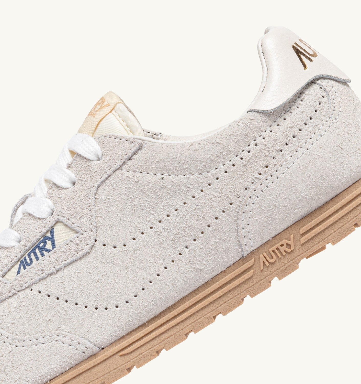 SNEAKERS WINDSPIN IN SUEDE OFF WHITE